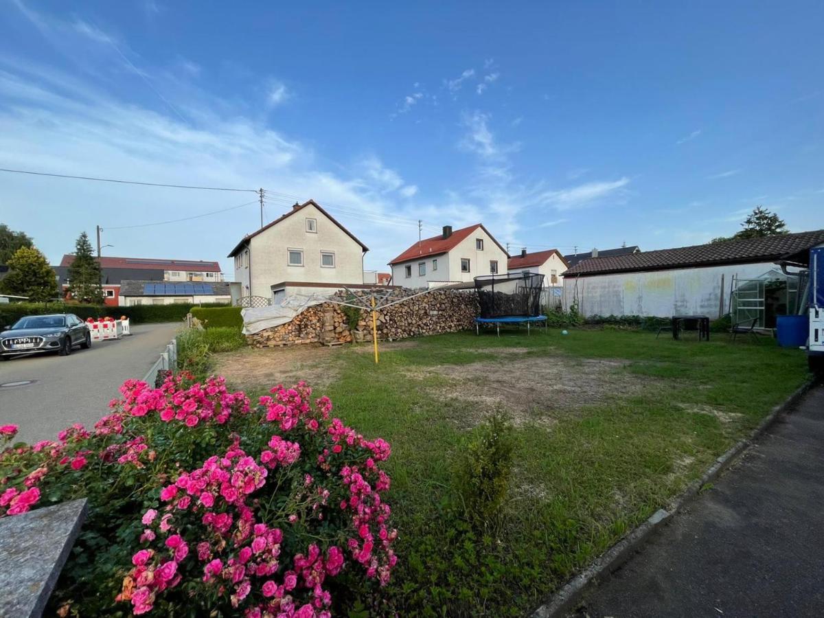 Guntia Apartment Mit Grossem Garten Günzburg Exterior foto